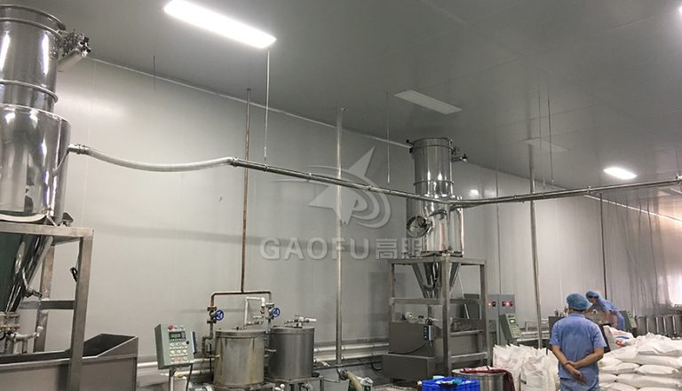 气力输送系统在面粉加工