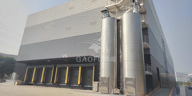 广州某披萨生产企业大型面粉输粉系统