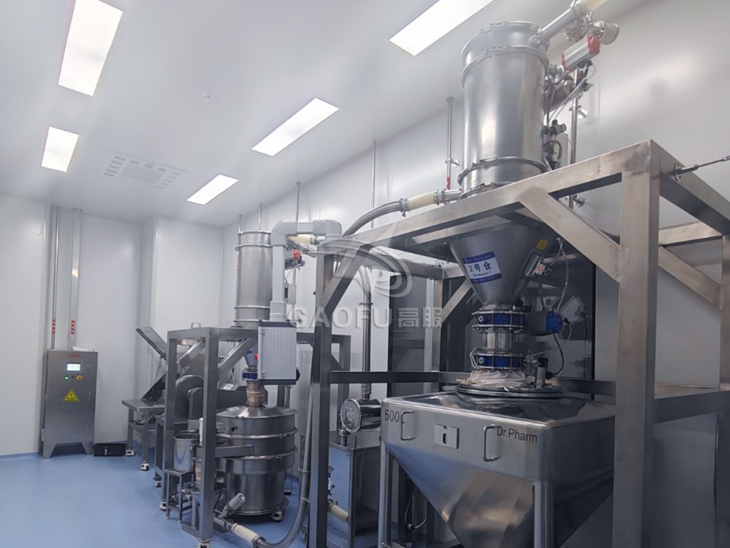 供料配料系统客户现场