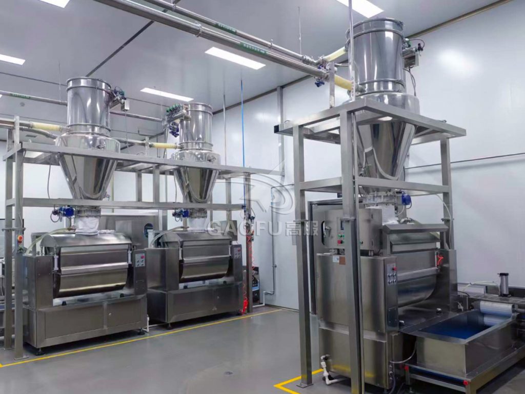 供料配料系统客户现场