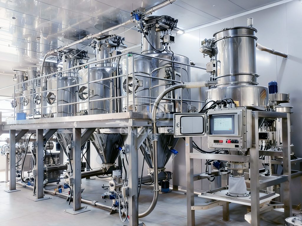 供料配料系统客户现场