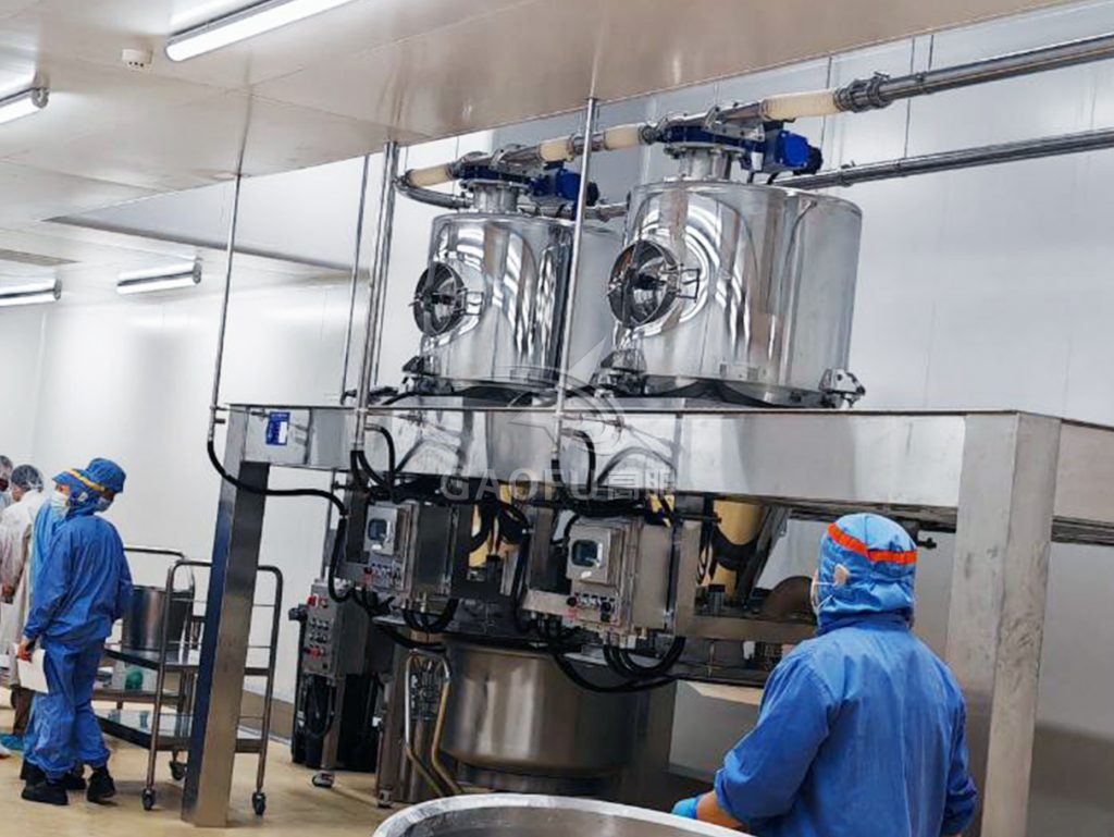 供料配料系统客户现场