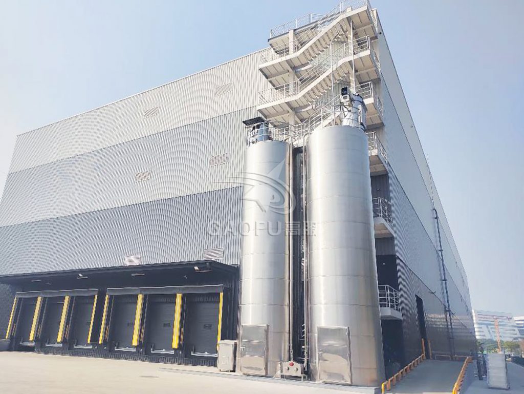 供料配料系统客户现场