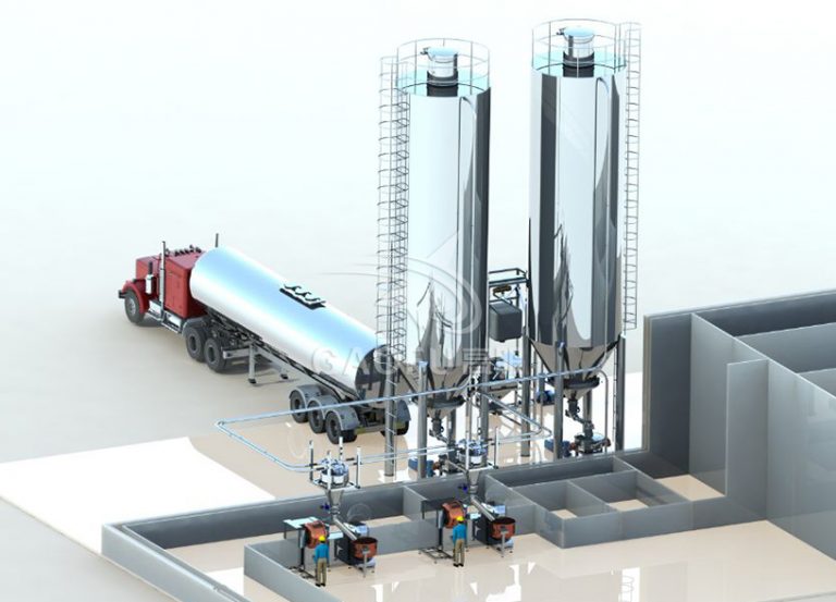 披萨面团自动化输粉系统