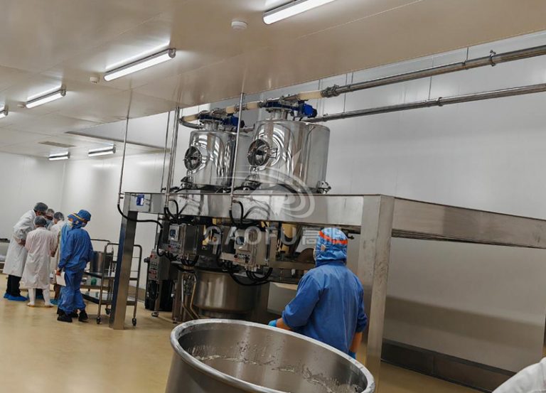 披萨面团自动化输粉系统